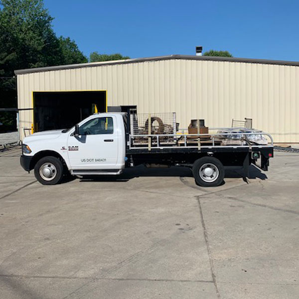 Fast, Efficient, and Affordable white pickup and delivery truck in Atlanta, GA